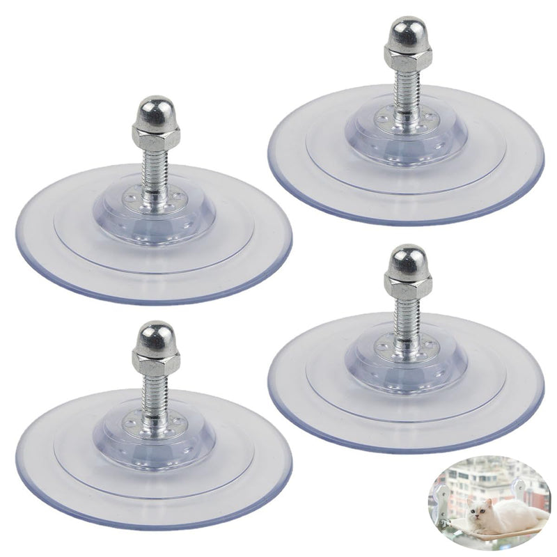 SquEqu Replacement Suction Cups, 85 mm, 4 Pack