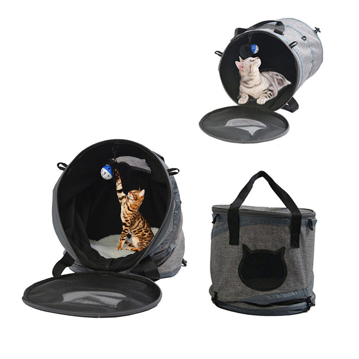 Foldable Pet Cave & Carry Bag