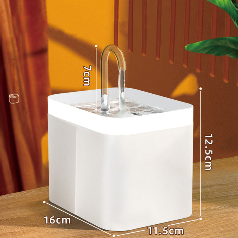 1.5L USB Automatic Cat Water Fountain
