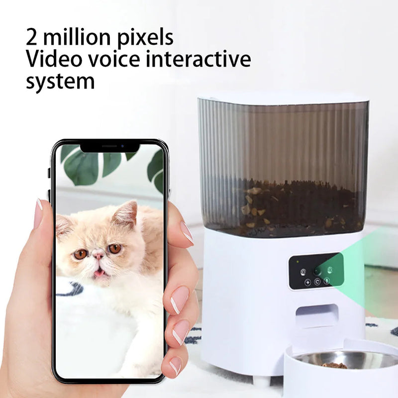 5L Wi-Fi Automatic Pet Feeder — Single Bowl