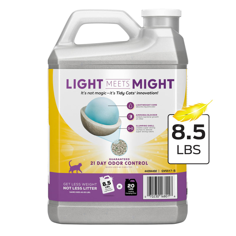 Purina Tidy Cats LightWeight Glade Clean Blossoms Litter, 17 lb