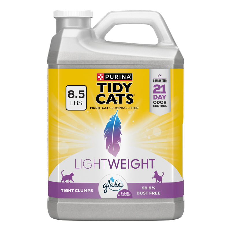 Purina Tidy Cats LightWeight Glade Clean Blossoms Litter, 17 lb