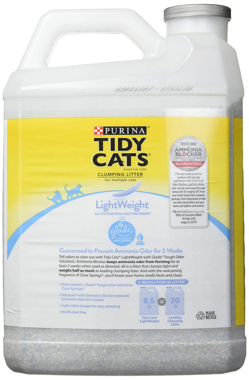 Purina Tidy Cats LightWeight Glade Clean Blossoms Litter, 17 lb