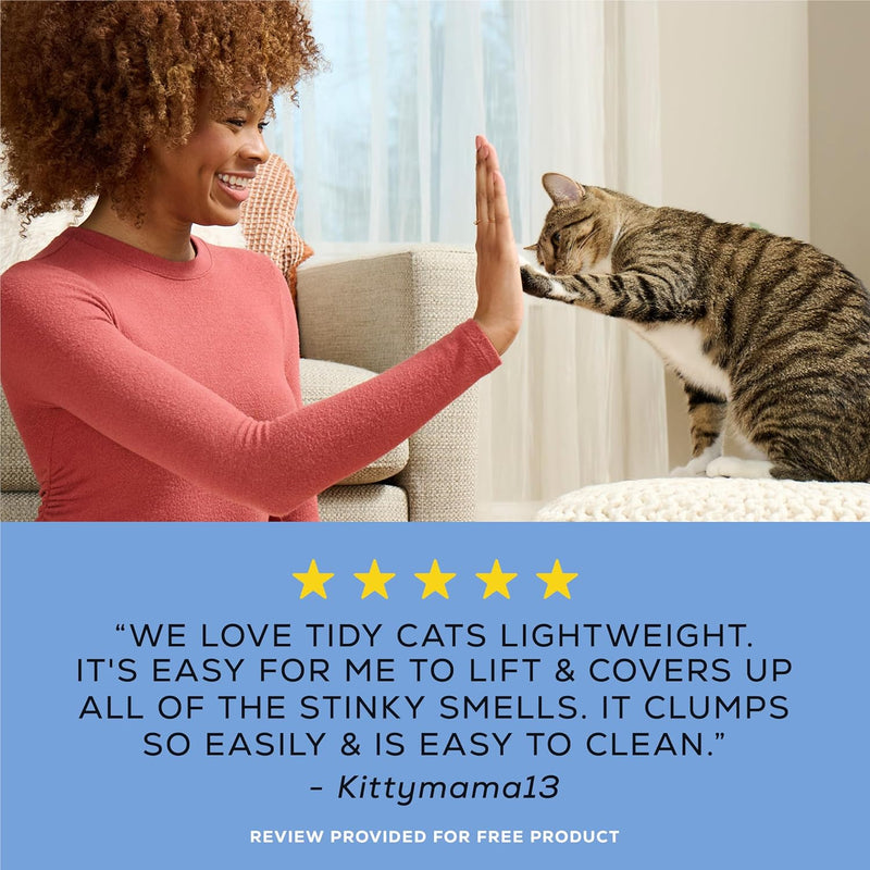 Purina Tidy Cats Lightweight Scented Cat Litter, 12 lb. Box