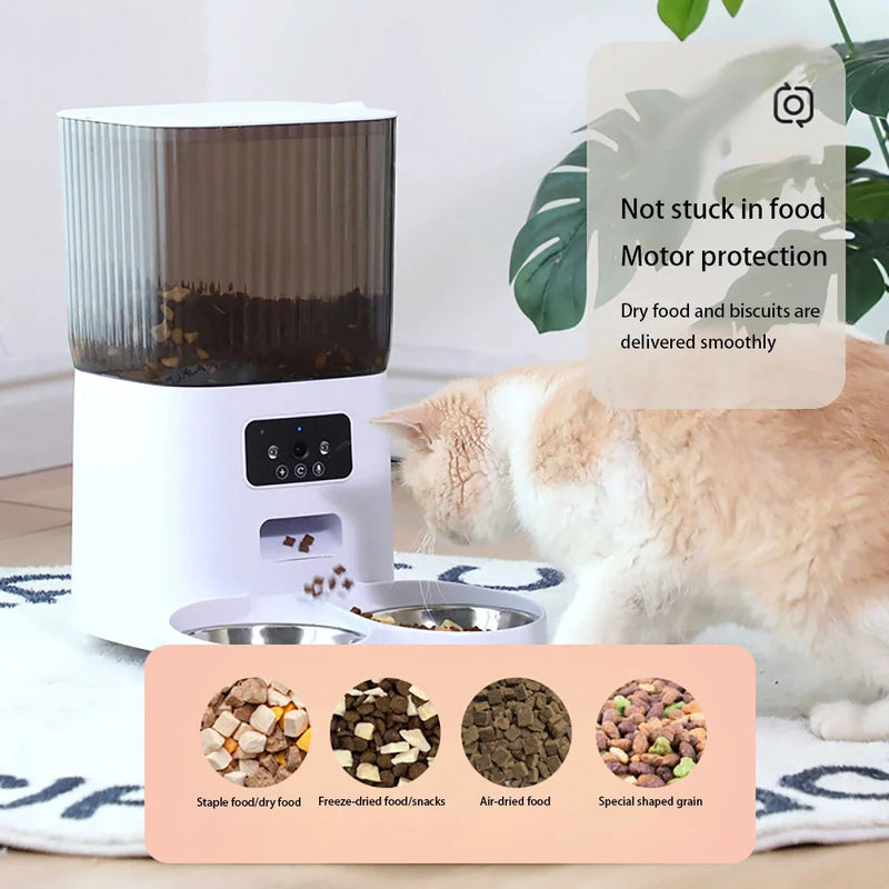 5L Wi-Fi Automatic Pet Feeder — Single Bowl