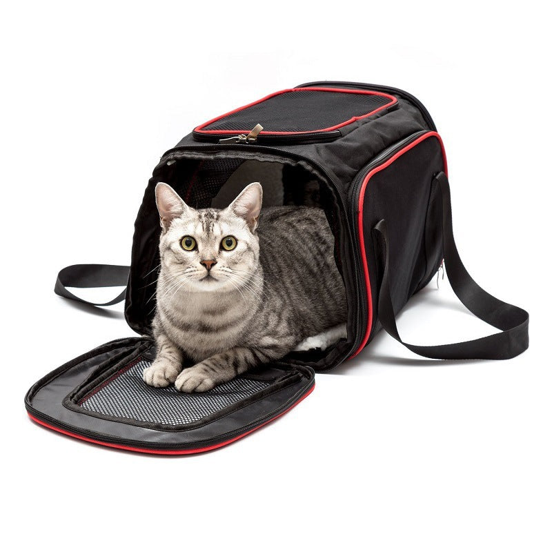 Pet Carrier Bag, Portable Shoulder & Handheld Pet Bag