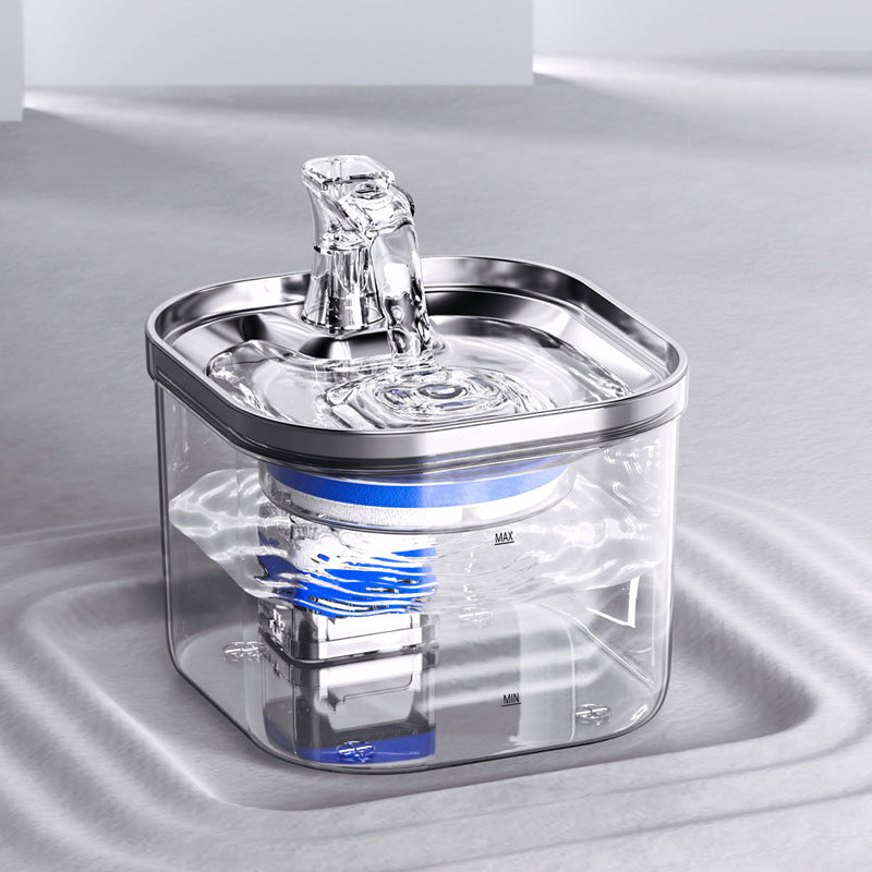Stainless Steel Automatic Pet Water Fountain