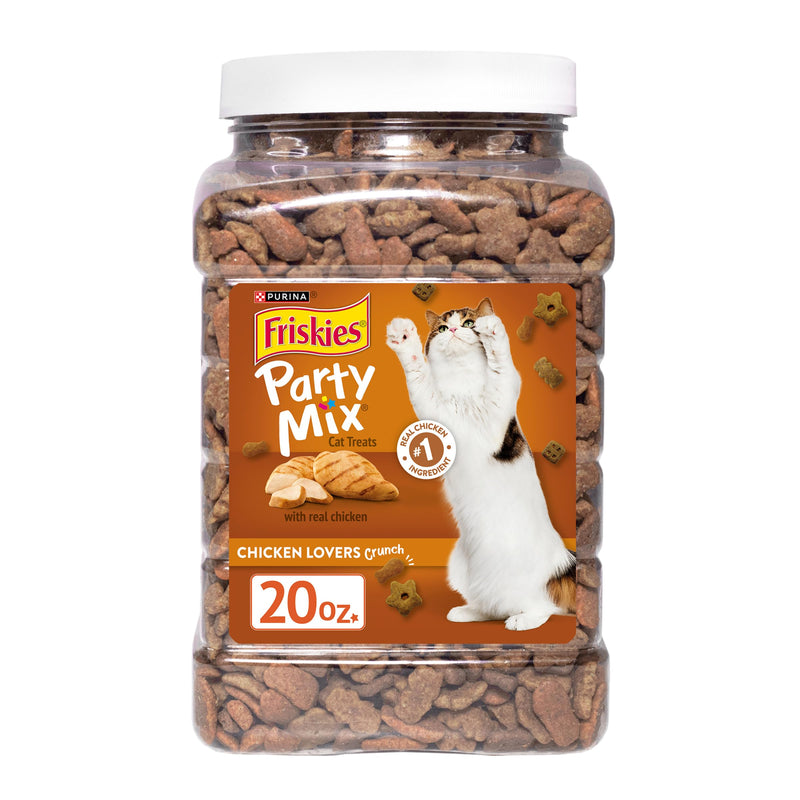 Friskies Party Mix Chicken Lovers Cat Treats, 20 oz
