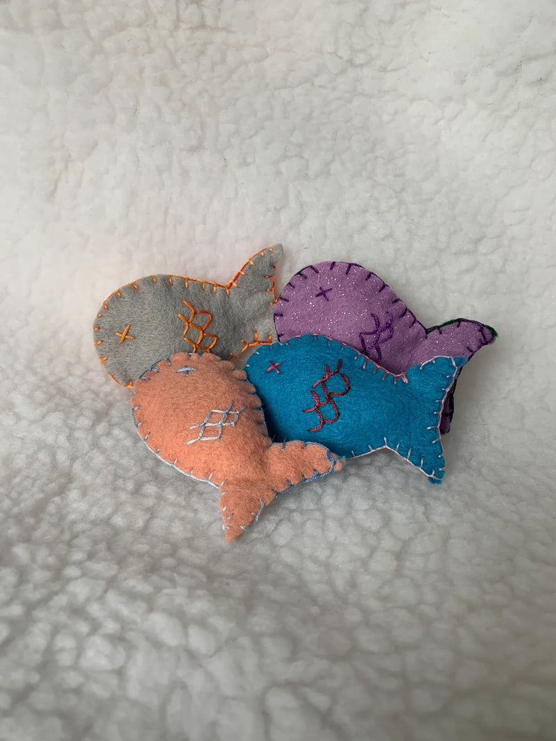 Organic Catnip Fish Toy