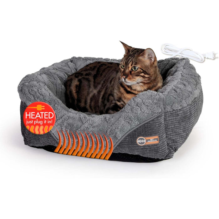 K&H Thermo-Pet Lounge Sleeper Heated Pet Bed
