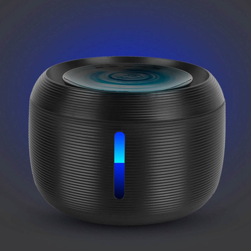Pet Water Fountain with LED Light & 7 Replacement Filters