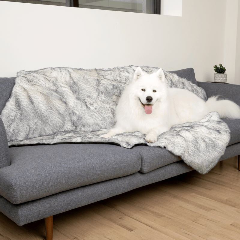 PupProtector™ Luxe Waterproof Faux Fur Blanket - Ultra Plush Arctic Fox