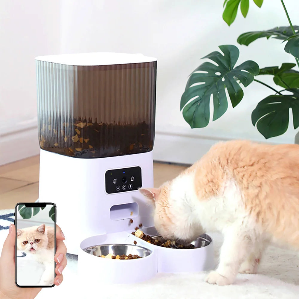 5L Wi-Fi Automatic Pet Feeder — Single Bowl