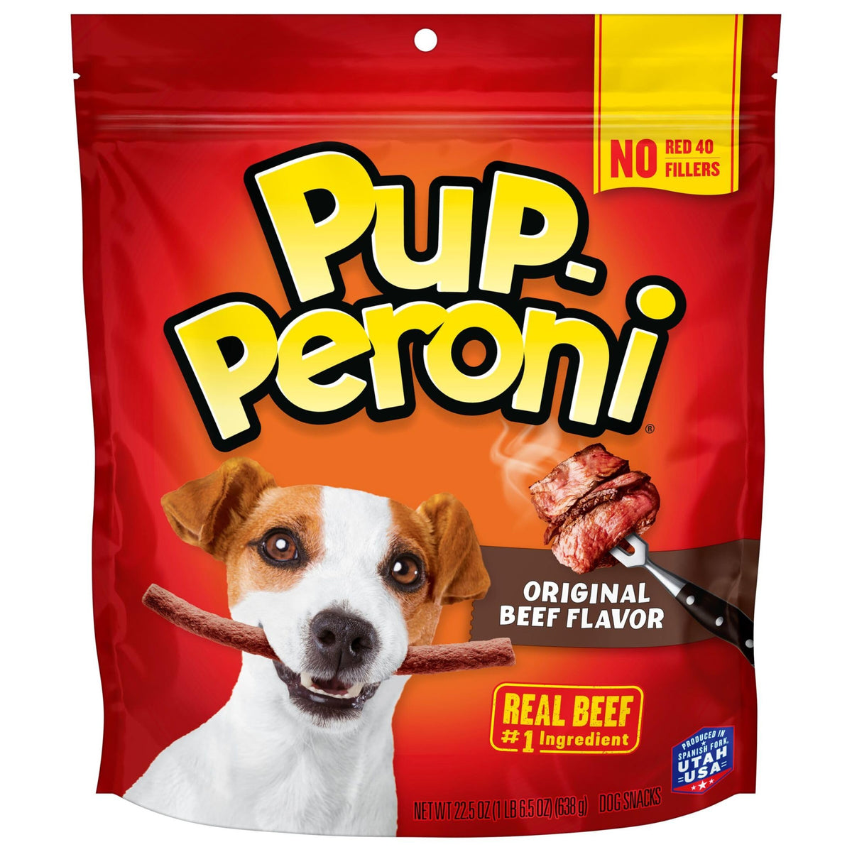 Pup-Perroni Original Beef Dog Treats, 22.5 oz