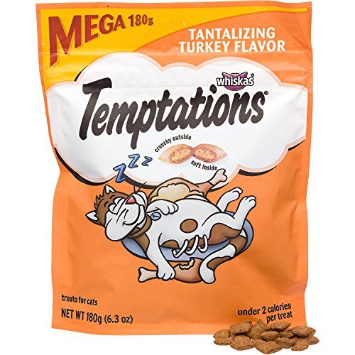 Temptations Cat Treats Tantalizing Turkey Flavor 6.3 Oz Pouch