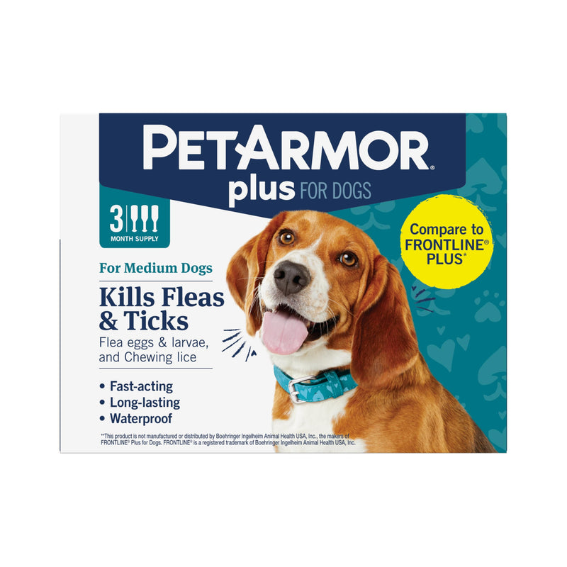 PetArmor Plus for Dogs 23–44 lb, 3 Doses