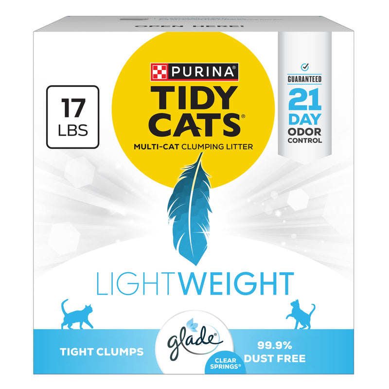 Purina Tidy Cats Lightweight Scented Cat Litter, 12 lb. Box