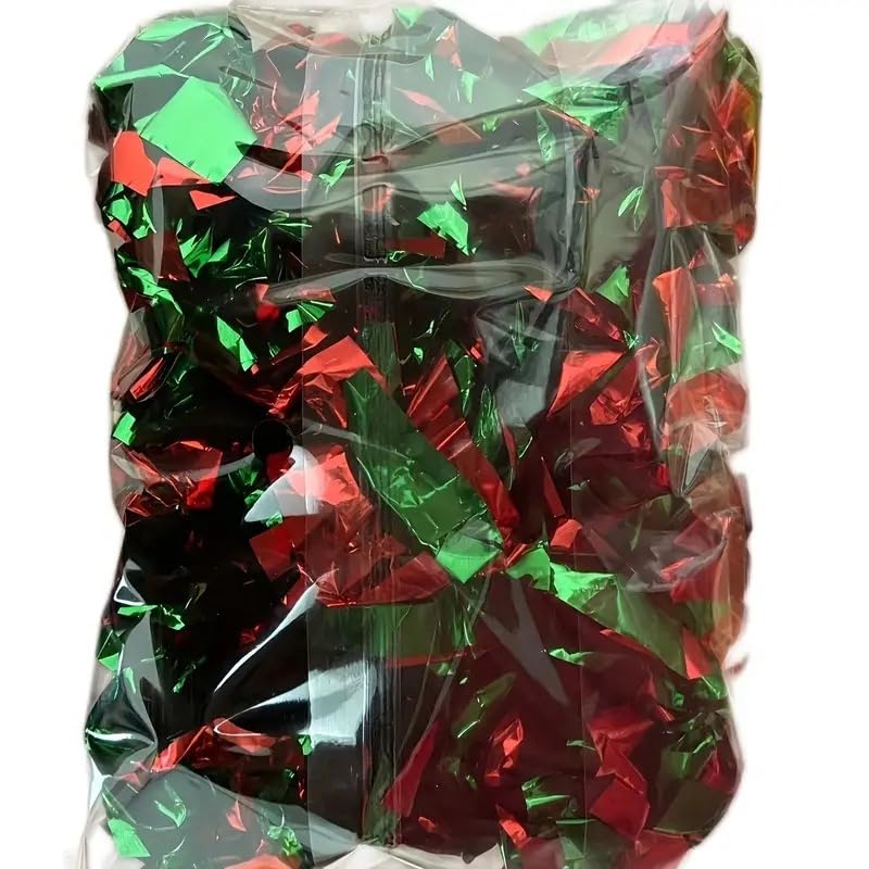 Green Cat Crinkle Balls, 12 Pack