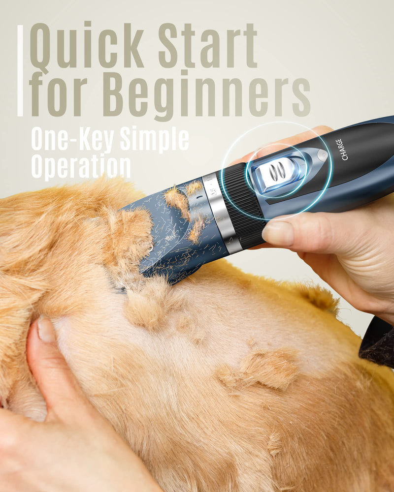 oneisall Low Noise Dog Clippers Grooming Kit for Dogs Cats Pets