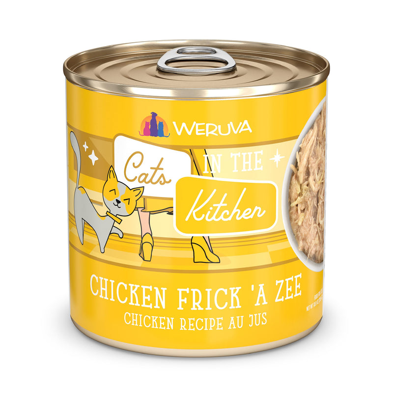 Weruva Cats in The Kitchen Chicken Frick A Zee Wet Cat Food 10oz Can (Pack of 12)