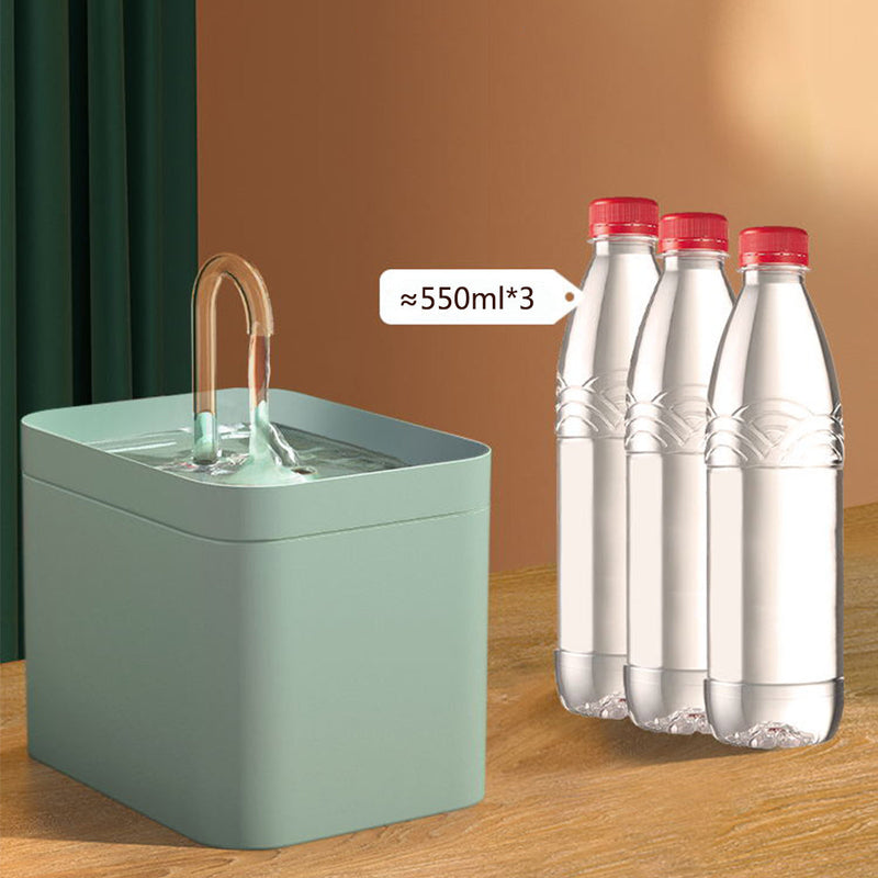1.5L USB Automatic Cat Water Fountain