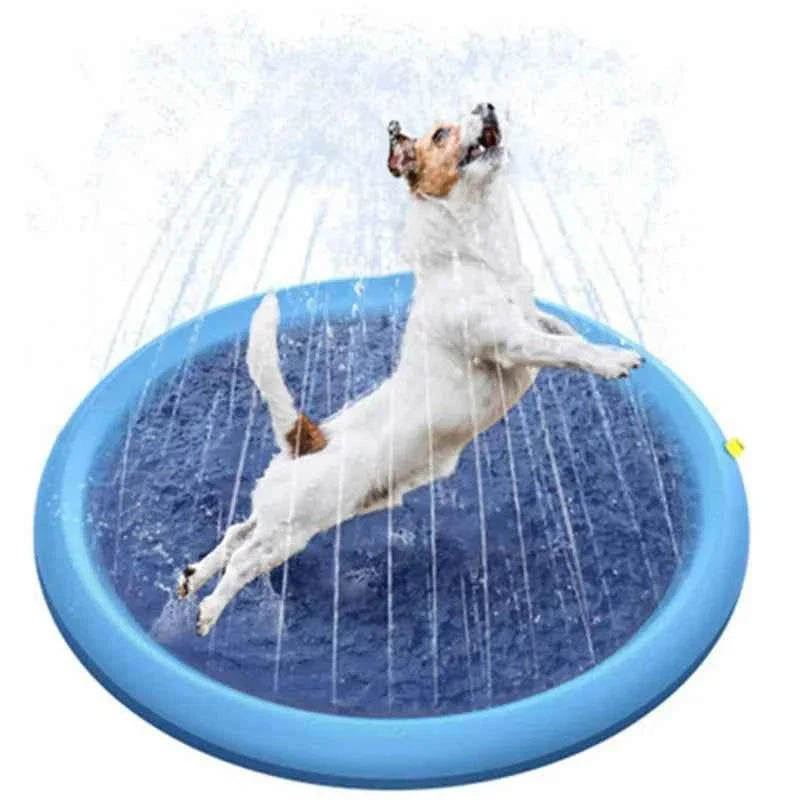 Inflatable Pet Splash Pad & Swimming Pool