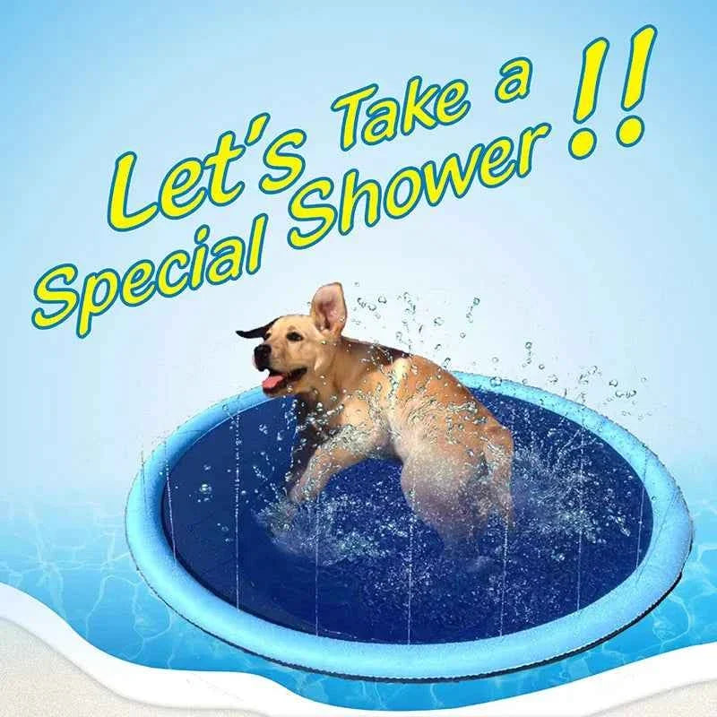Inflatable Pet Splash Pad & Swimming Pool