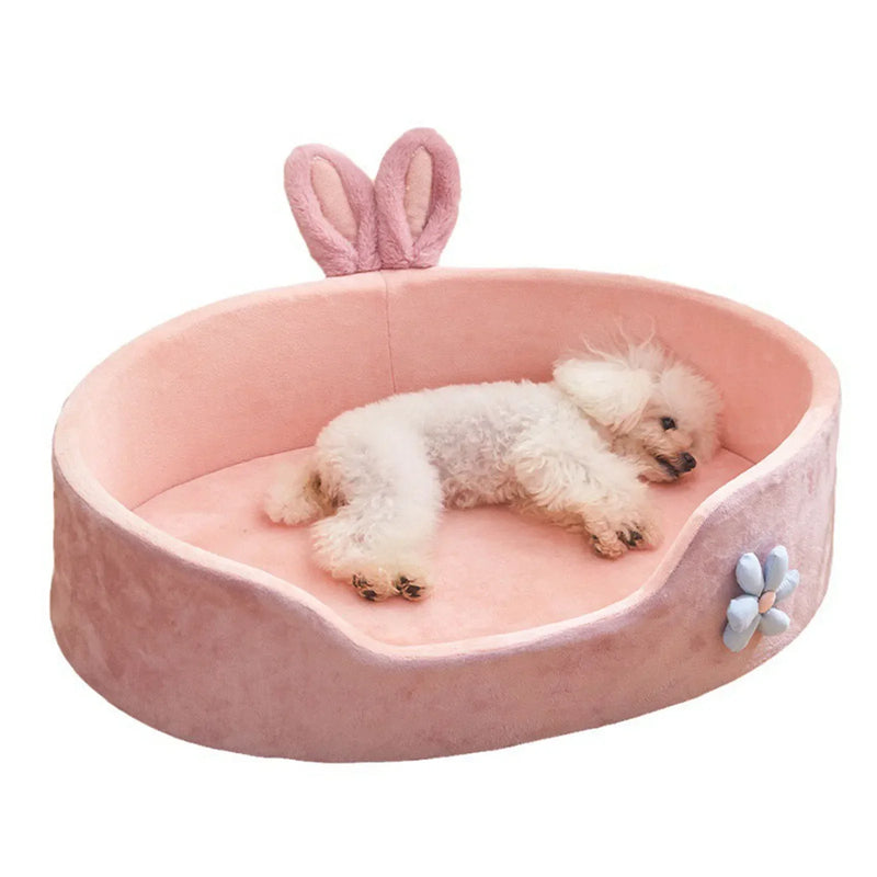 Soft Bolster Pet Bed