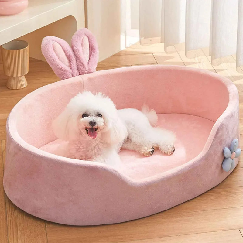 Soft Bolster Pet Bed