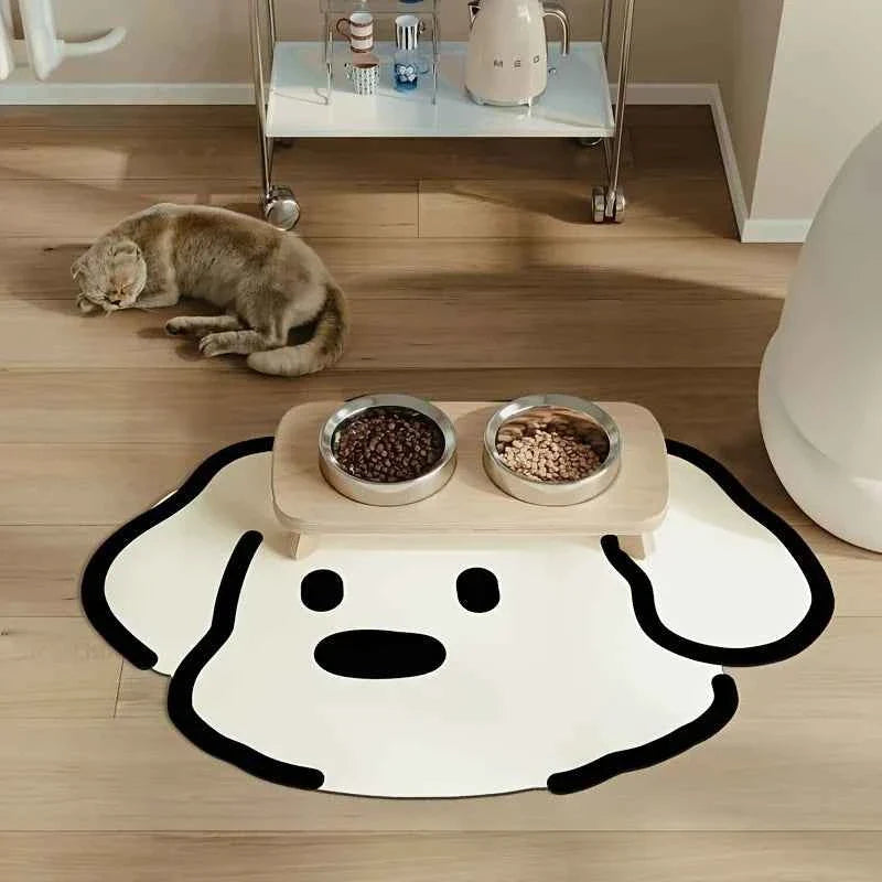 Kawaii Cartoon Diatomaceous Earth Pet Mat