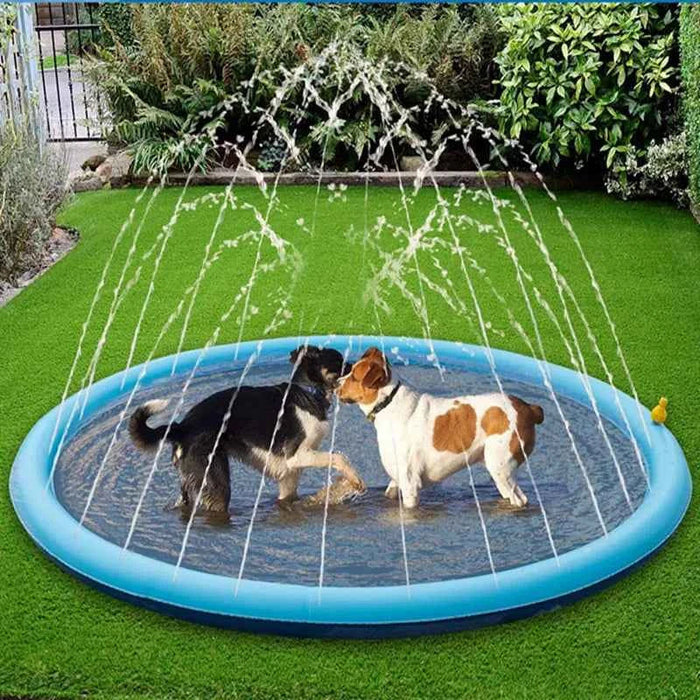 Inflatable Pet Splash Pad & Swimming Pool
