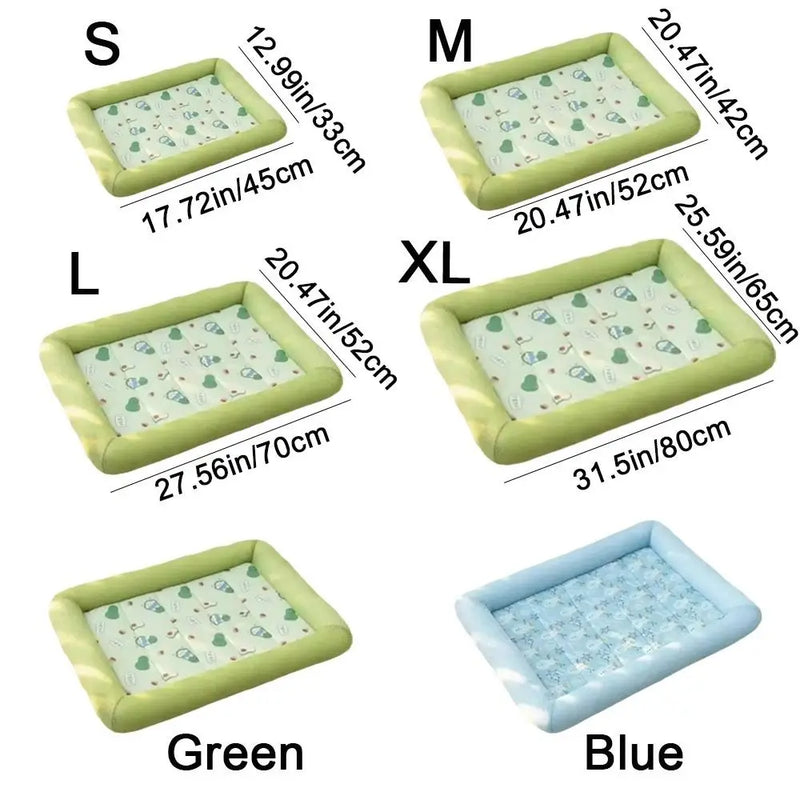 Cooling Pet Bed Mat for Dogs & Cats