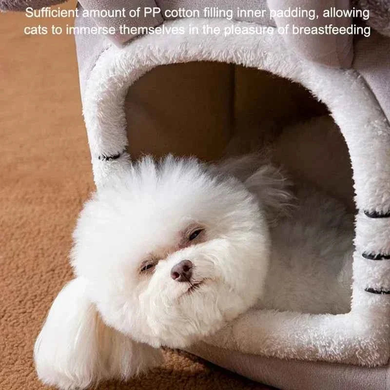 Foldable Pet Cave Kennel