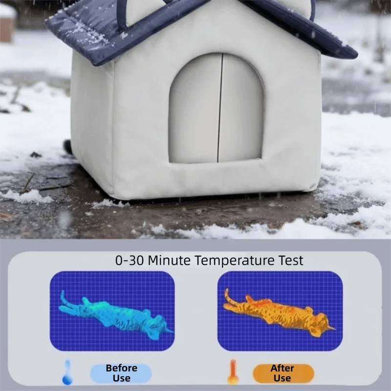 Outdoor Insulated Cat House