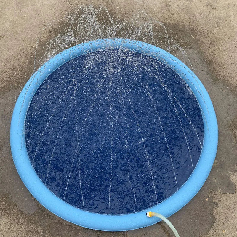 Inflatable Pet Splash Pad & Swimming Pool