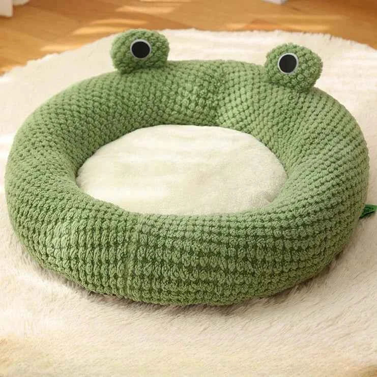 Kawaii Frog Shape Pet Nest