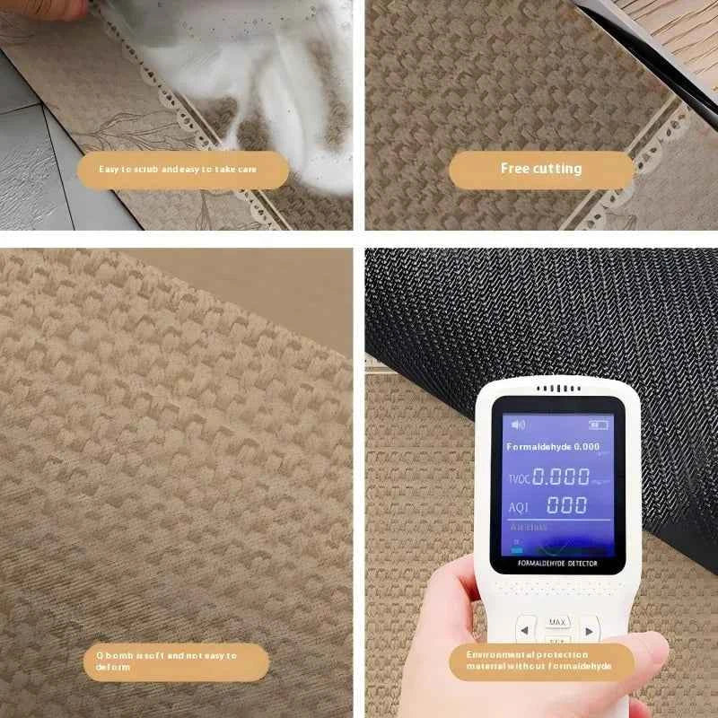 Kawaii Cartoon Diatomaceous Earth Cat Litter & Dining Mat