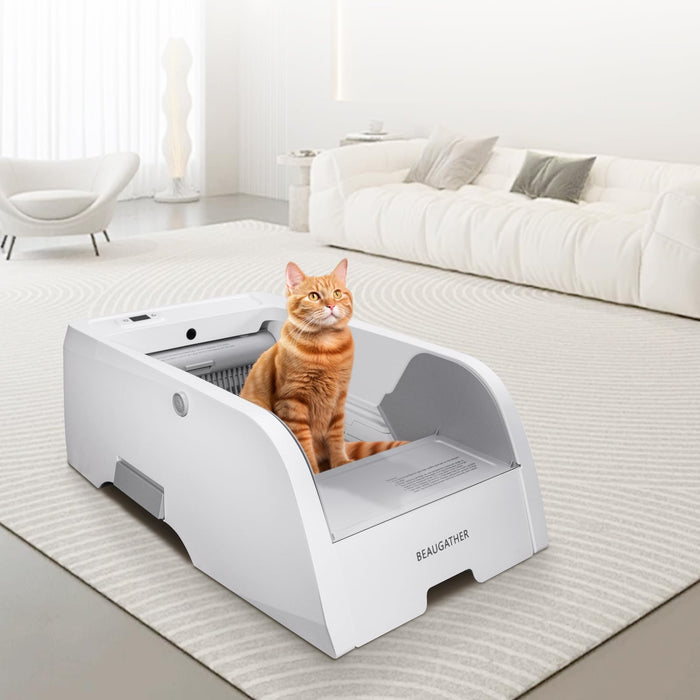 BEAUGATHER Smart Self-Cleaning Litter Box