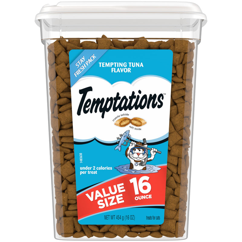 Temptations Tempting Tuna Cat Treats, 16 oz