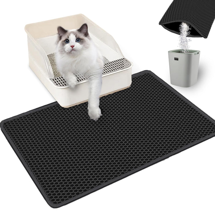 PurrfectMat Double Layer Cat Litter Mat