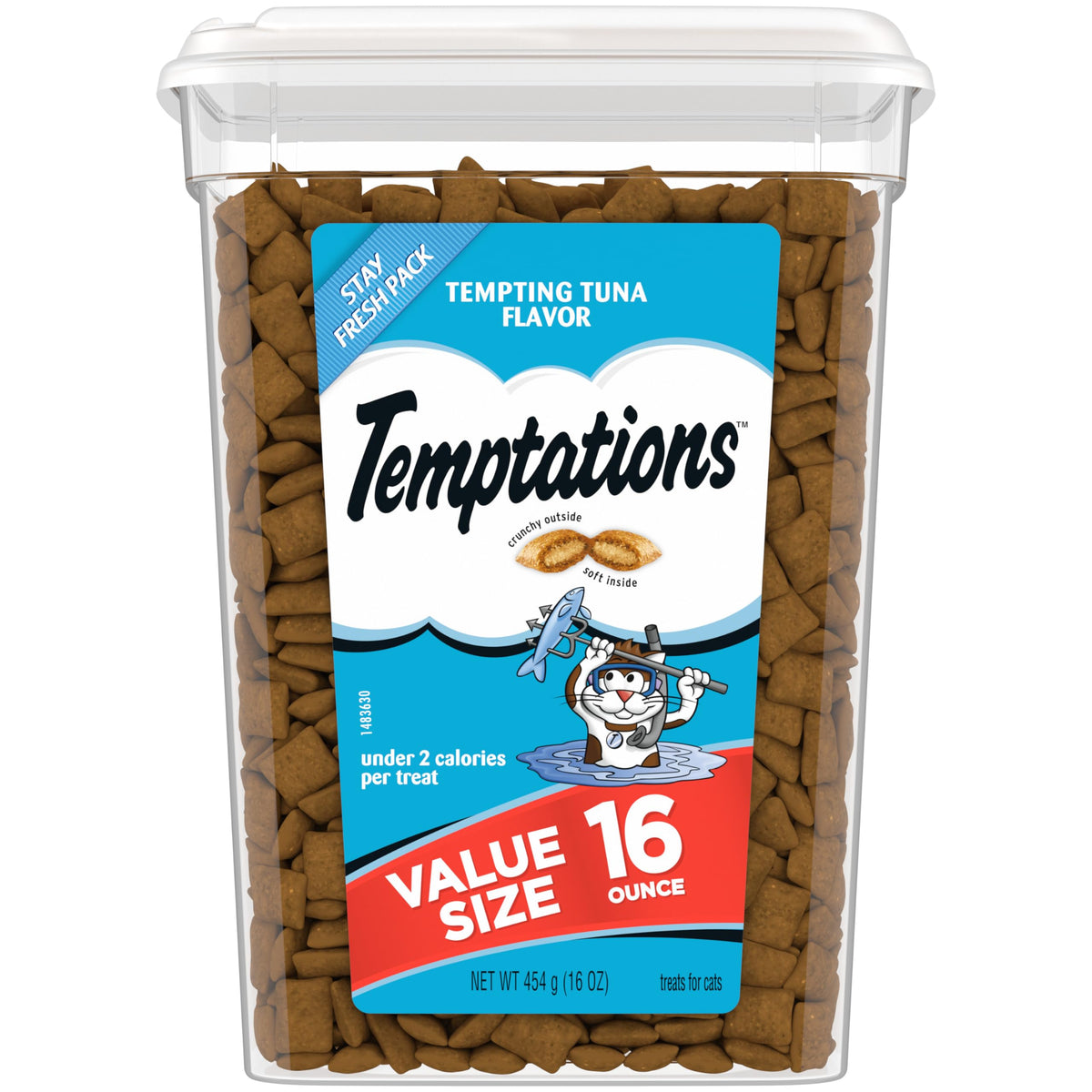Temptations Tempting Tuna Cat Treats, 16 oz