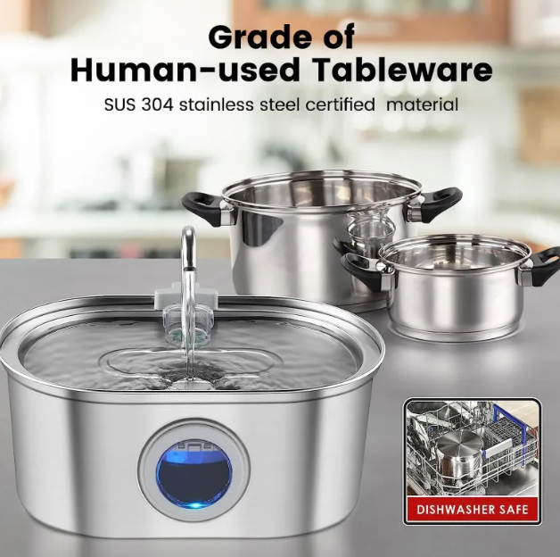 Stainless Steel Electronic Cat Bowl