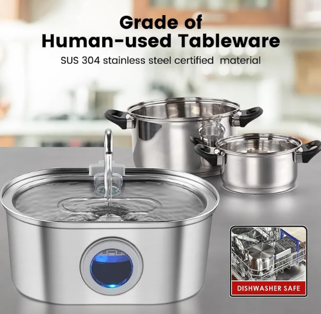 Stainless Steel Electronic Cat Bowl