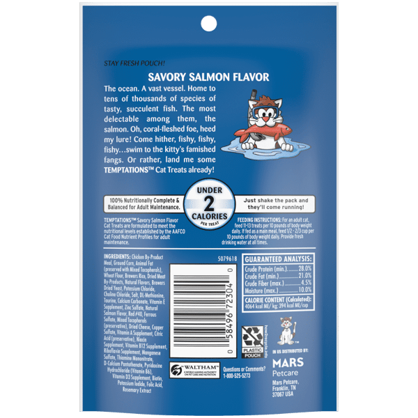 Temptations Savory Salmon Cat Treats