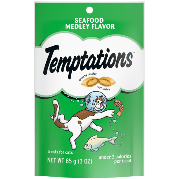 Temptations Seafood Medley Cat Treats
